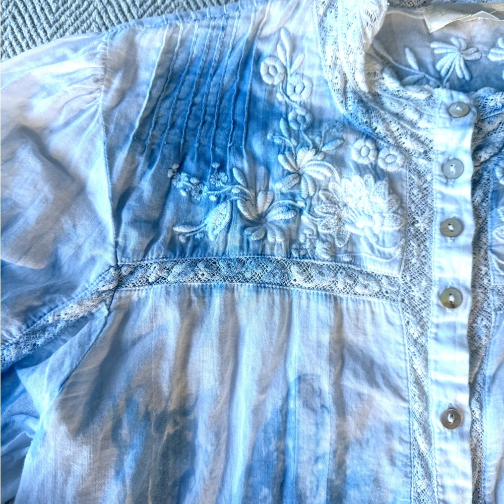 Love shack fancy Rhonda too in blue tie dye - Picture 5 of 9